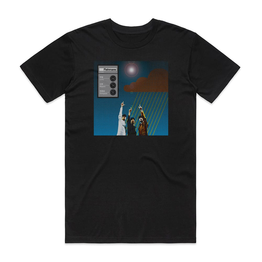 Fishmans Album Cover T-Shirt Black