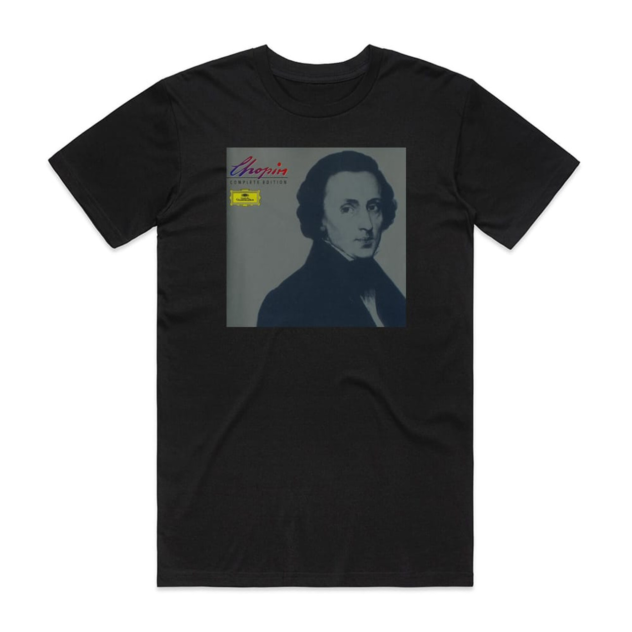 Frederic Chopin Complete Edition 2 Album Cover T-Shirt Black