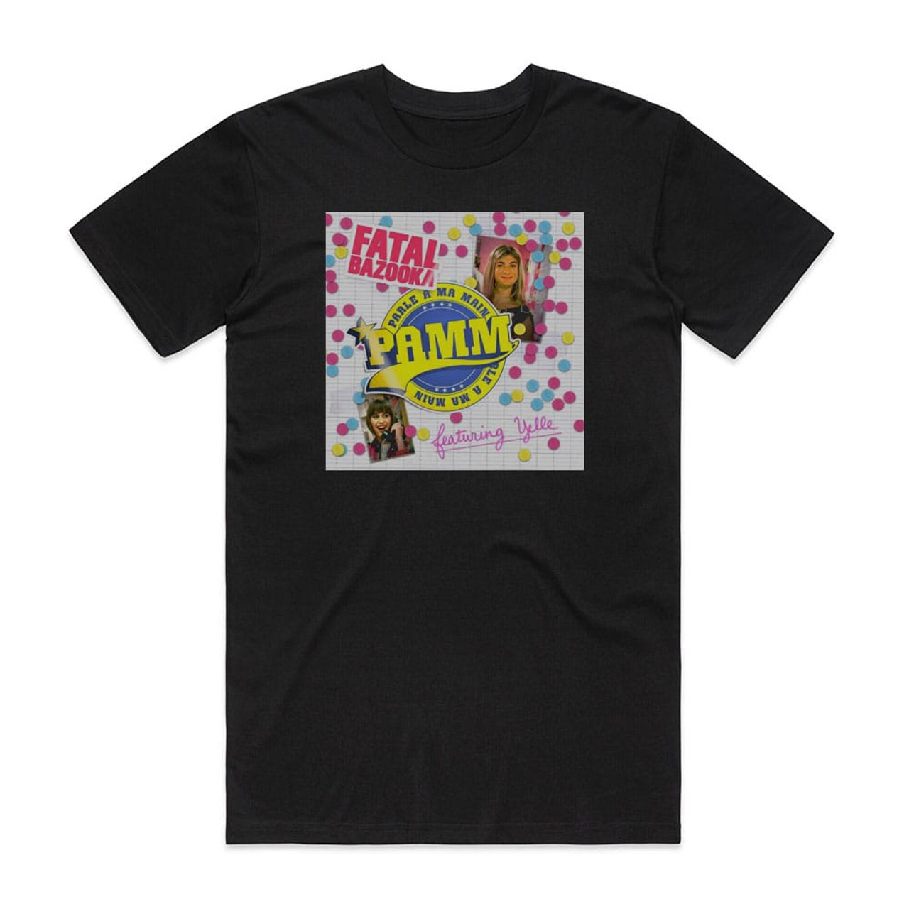 Fatal Bazooka Parle Ma Main Album Cover T-Shirt Black