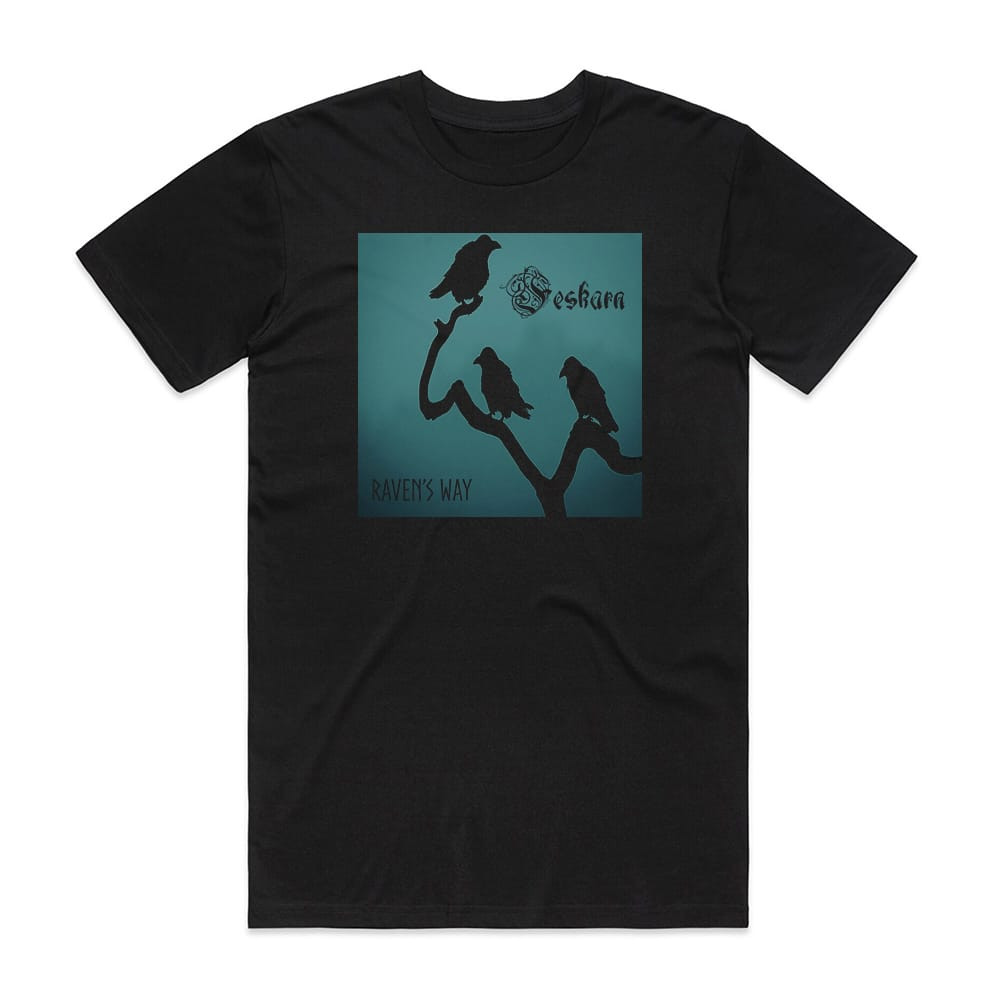 Feskarn Ravens Way Album Cover T-Shirt Black