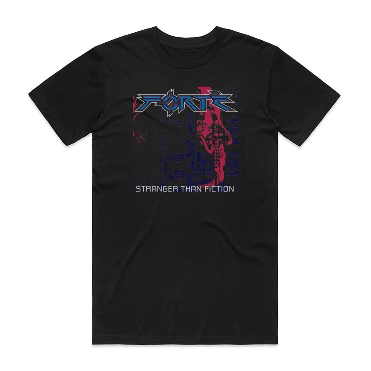 Forte Stranger Than Fiction Album Cover T-Shirt Black