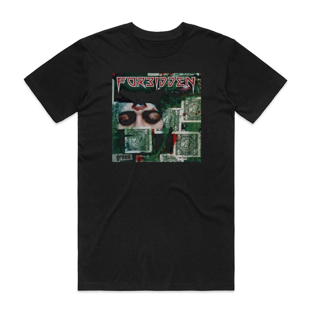 Forbidden Green Album Cover T-Shirt Black