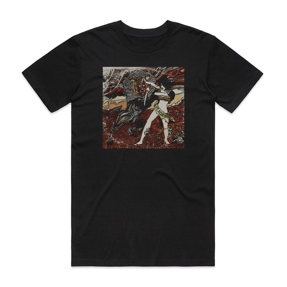 Fit For Rivals Steady Damage Album Cover T-Shirt Black