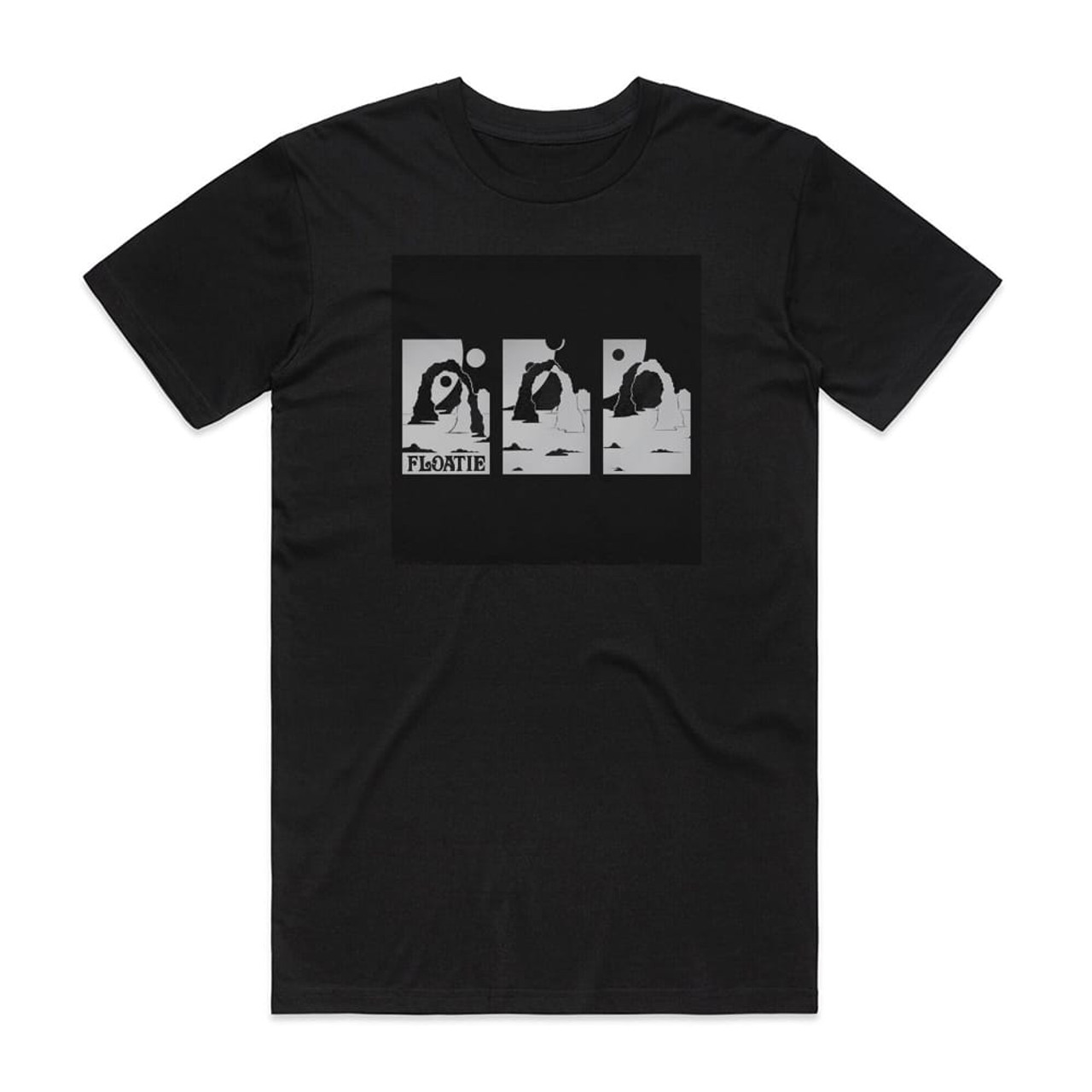 Floatie Voyage Out Album Cover T-Shirt Black