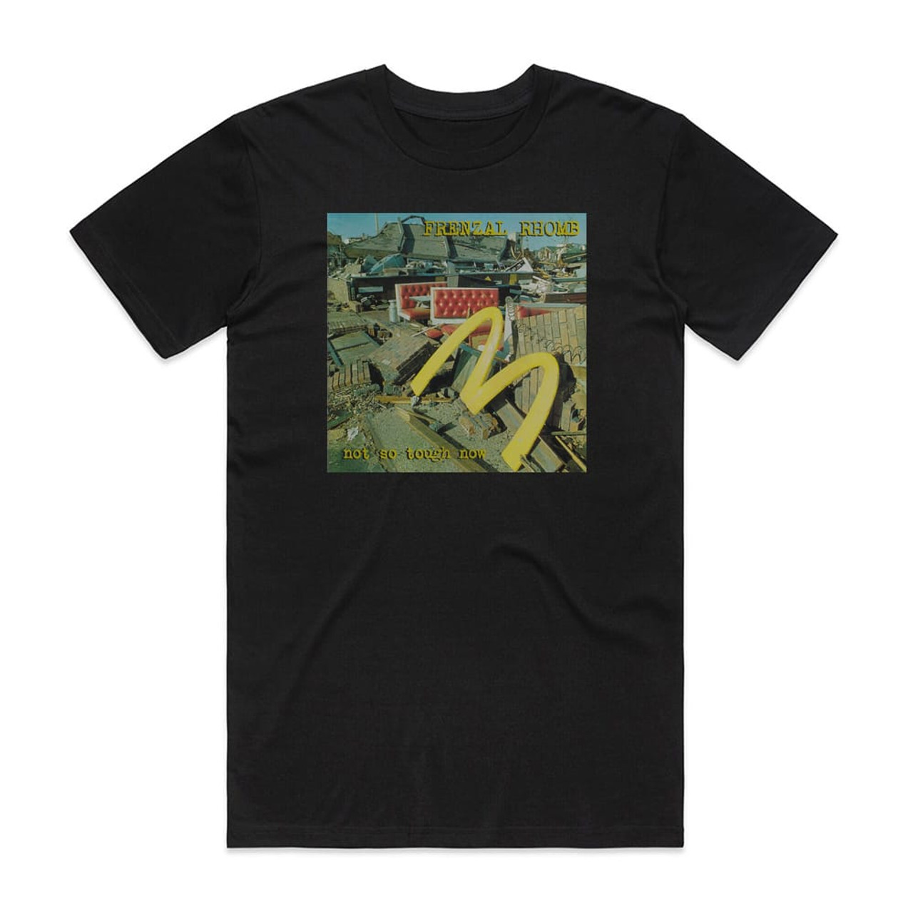 Frenzal Rhomb Not So Tough Now Album Cover T-Shirt Black