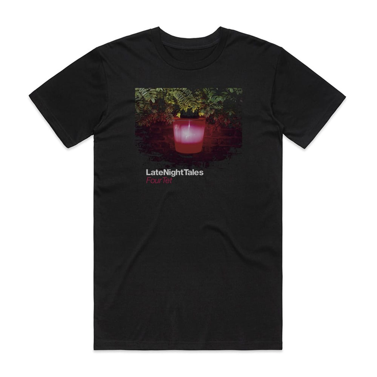 Four Tet Latenighttales Four Tet Album Cover T-Shirt Black