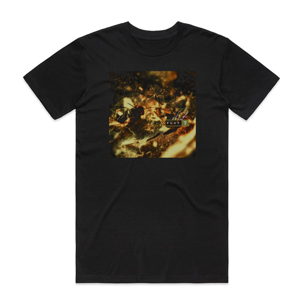 Flat7 / スウィート・グロウ・オブ・サイレンス FLat7 Sweet Glow Of Silence Album Cover T-Shirt Black
