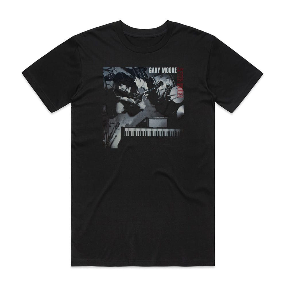 Gary Moore After Hours Album Cover T-Shirt Black