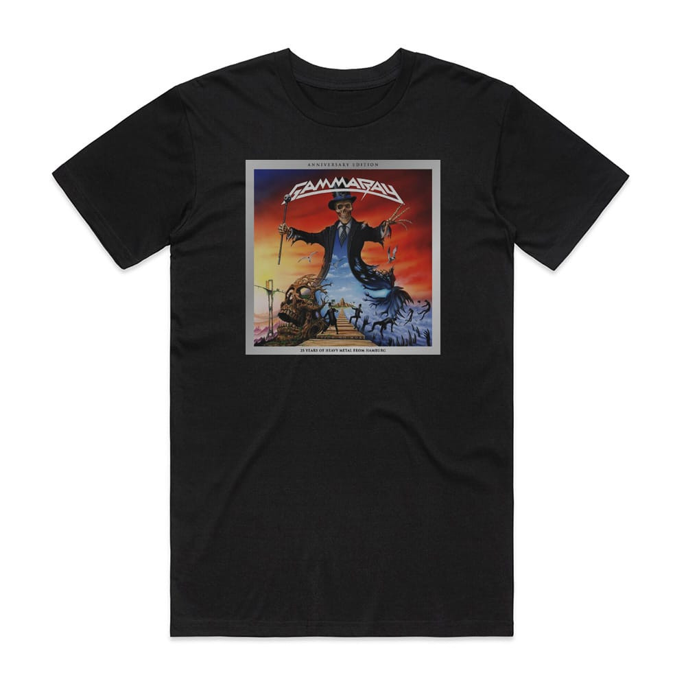 Gamma Ray Sigh No More 1 Album Cover T-Shirt Black