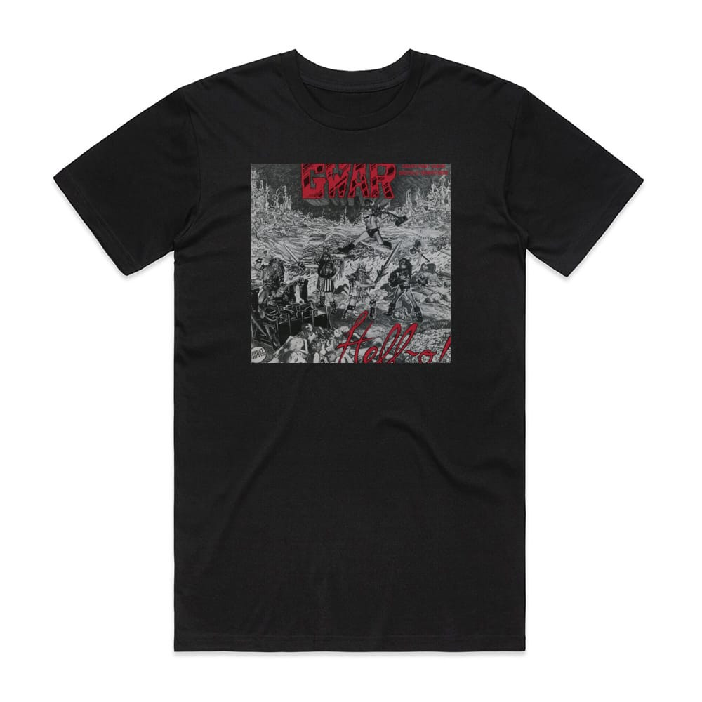 GWAR Hell O Album Cover T-Shirt Black