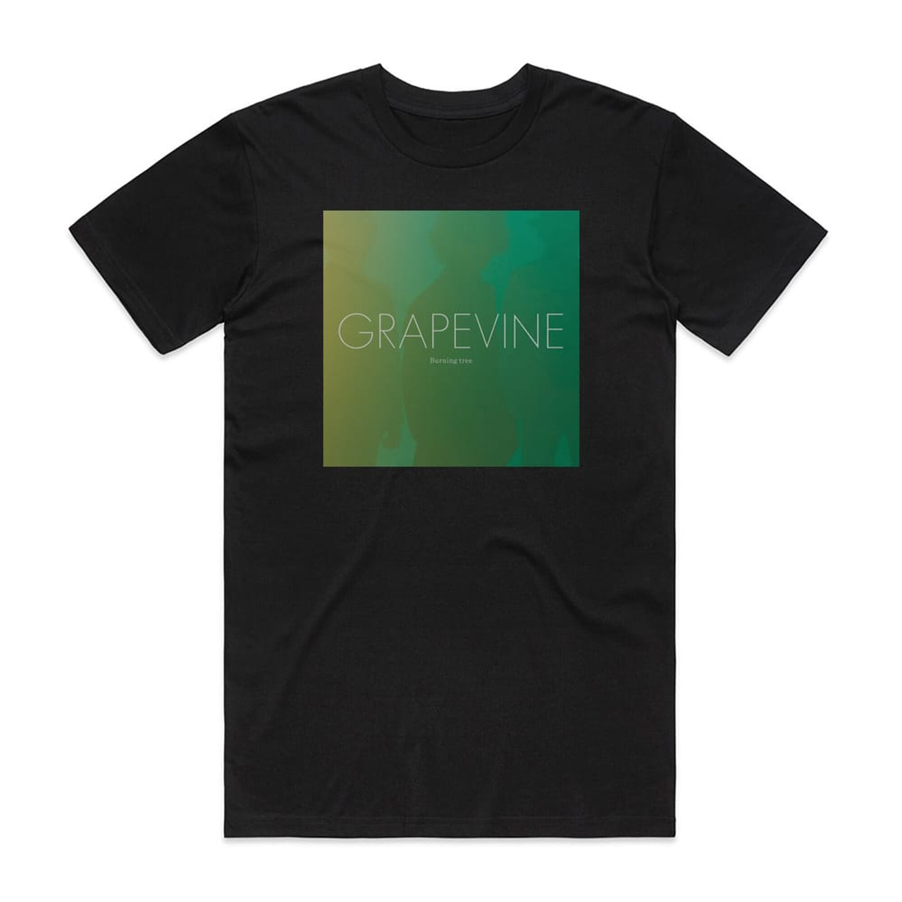 GRAPEVINE Burning Tree Album Cover T-Shirt Black