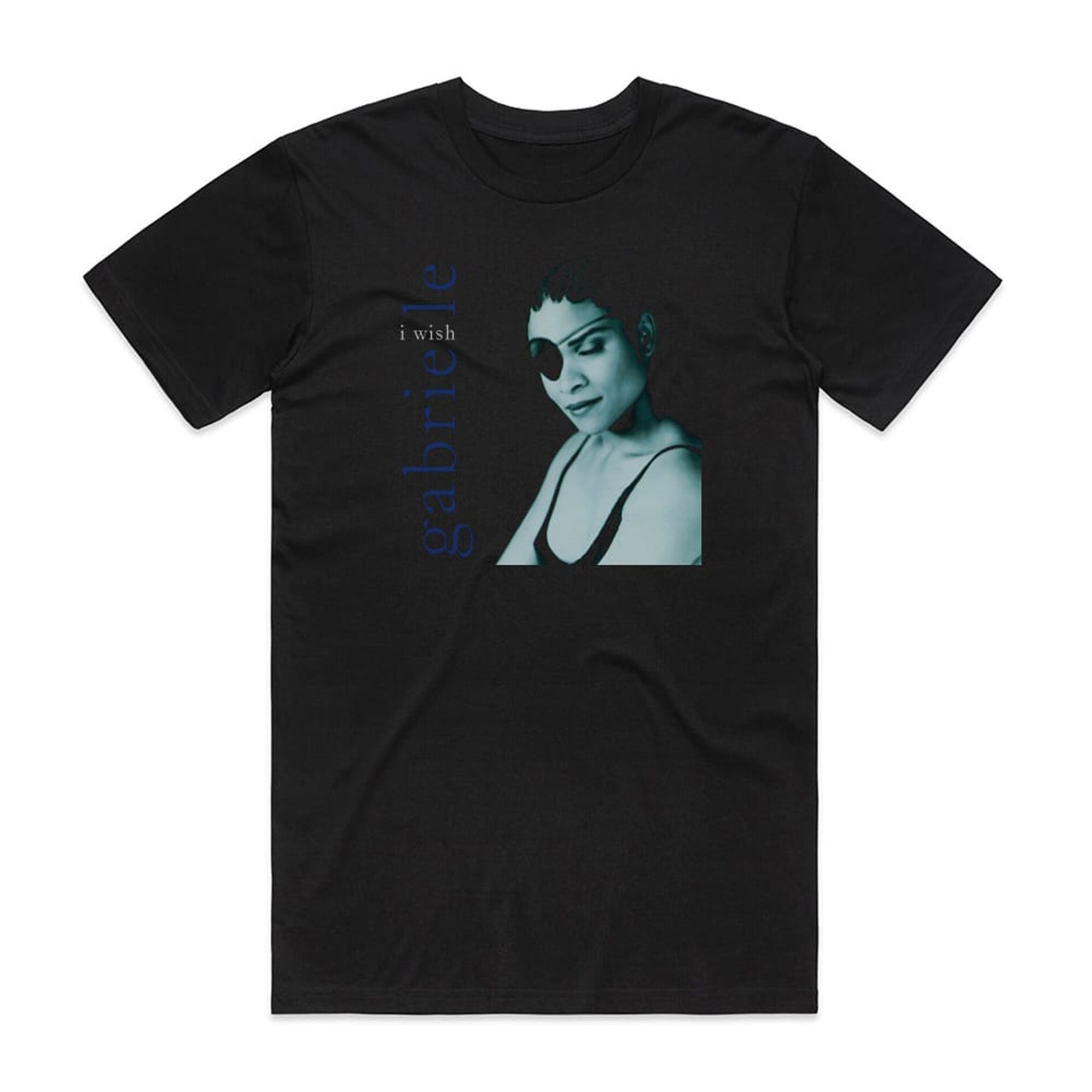 Gabrielle I Wish Album Cover T-Shirt Black