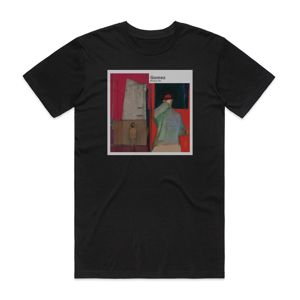 Gomez Bring It On Album Cover T-Shirt Black