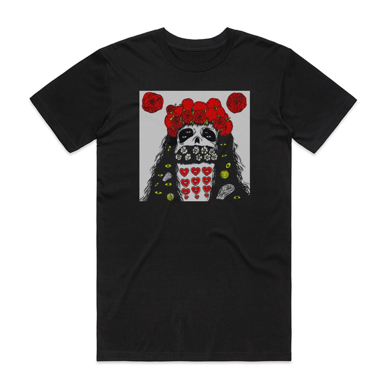 Grimes Geidi Primes Album Cover T-Shirt Black