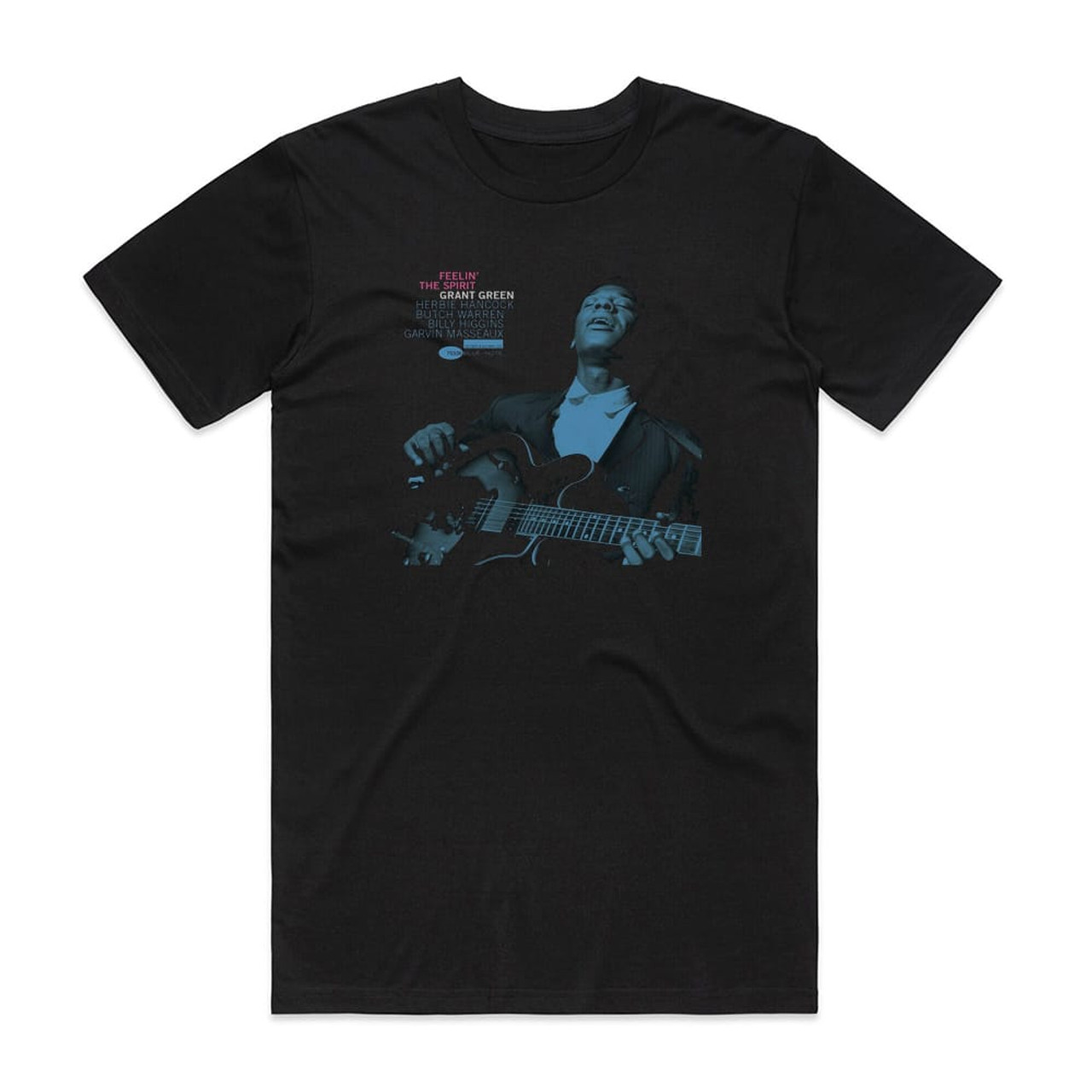 Grant Green Feelin The Spirit 1 Album Cover T-Shirt Black