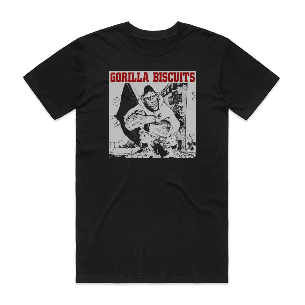 Gorilla Biscuits Gorilla Biscuits Album Cover T-Shirt Black