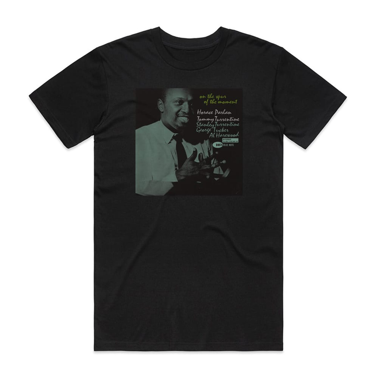 Horace Parlan On The Spur Of The Moment Album Cover T-Shirt Black