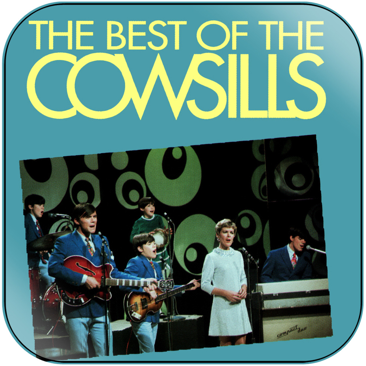 The Cowsills - The Best Of The Cowsills-1 Album Cover Sticker Album Cover  Sticker