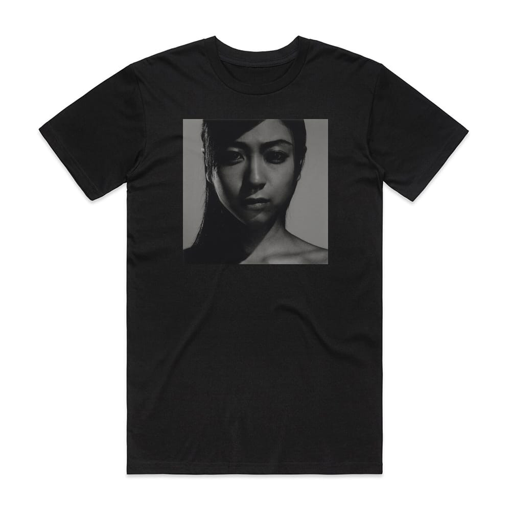 宇多田ヒカル　UTADA HIKARU DEEP  Tシャツ Hikaru Utada Deep River Album Cover T-Shirt Black