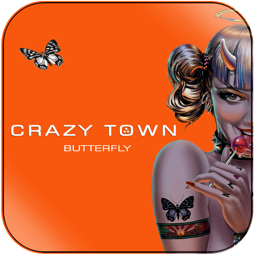 Crazy Town Butterfly-2 Album Cover Sticker Album Cover Sticker