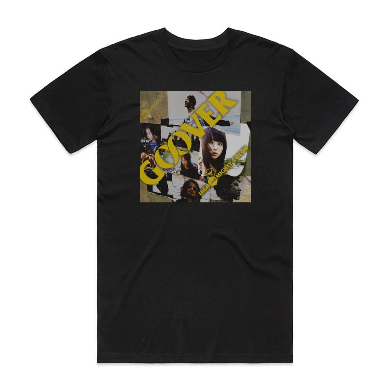 HIGH and MIGHTY COLOR Gver Album Cover T-Shirt Black