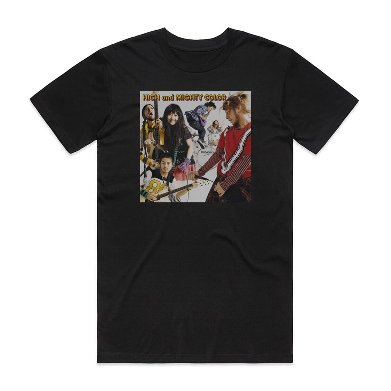 HIGH and MIGHTY COLOR Empty 1 Album Cover T-Shirt Black