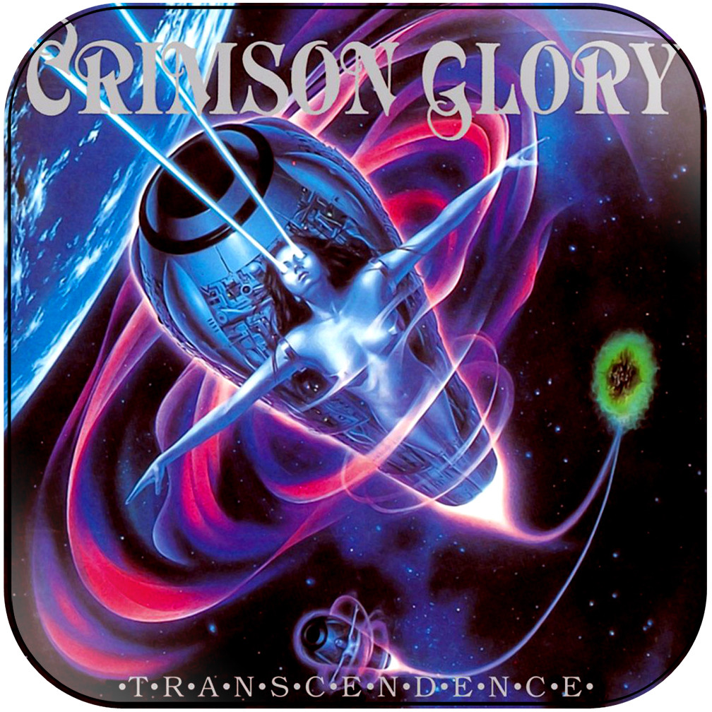 Crimson Glory Transcendence-1 Album Cover Sticker Album Cover Sticker