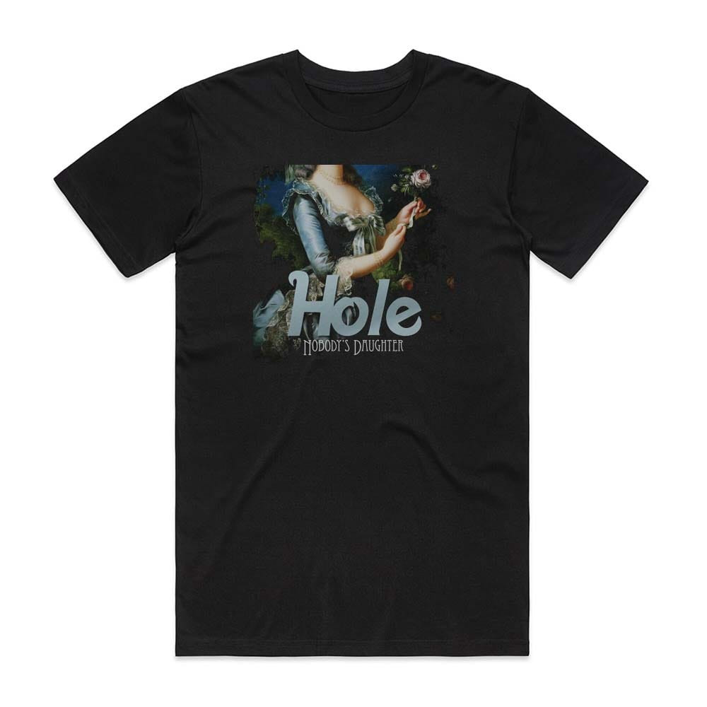 Hole Nobodys Daughter 1 Album Cover T-Shirt Black