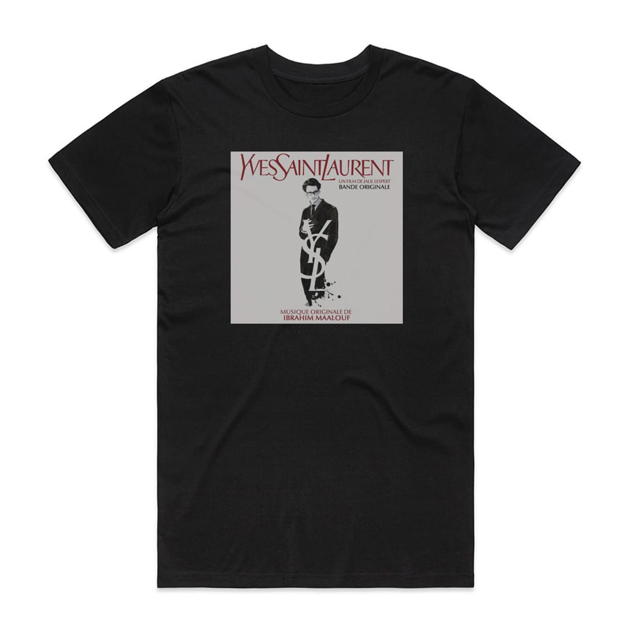 Yves saint laurent shop t shirt black