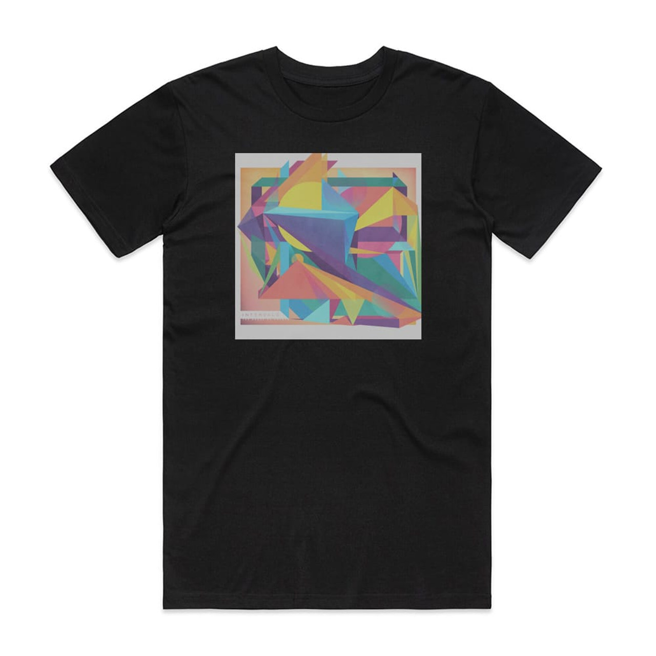 Intervals The Shape Of Colour Album Cover T-Shirt Black