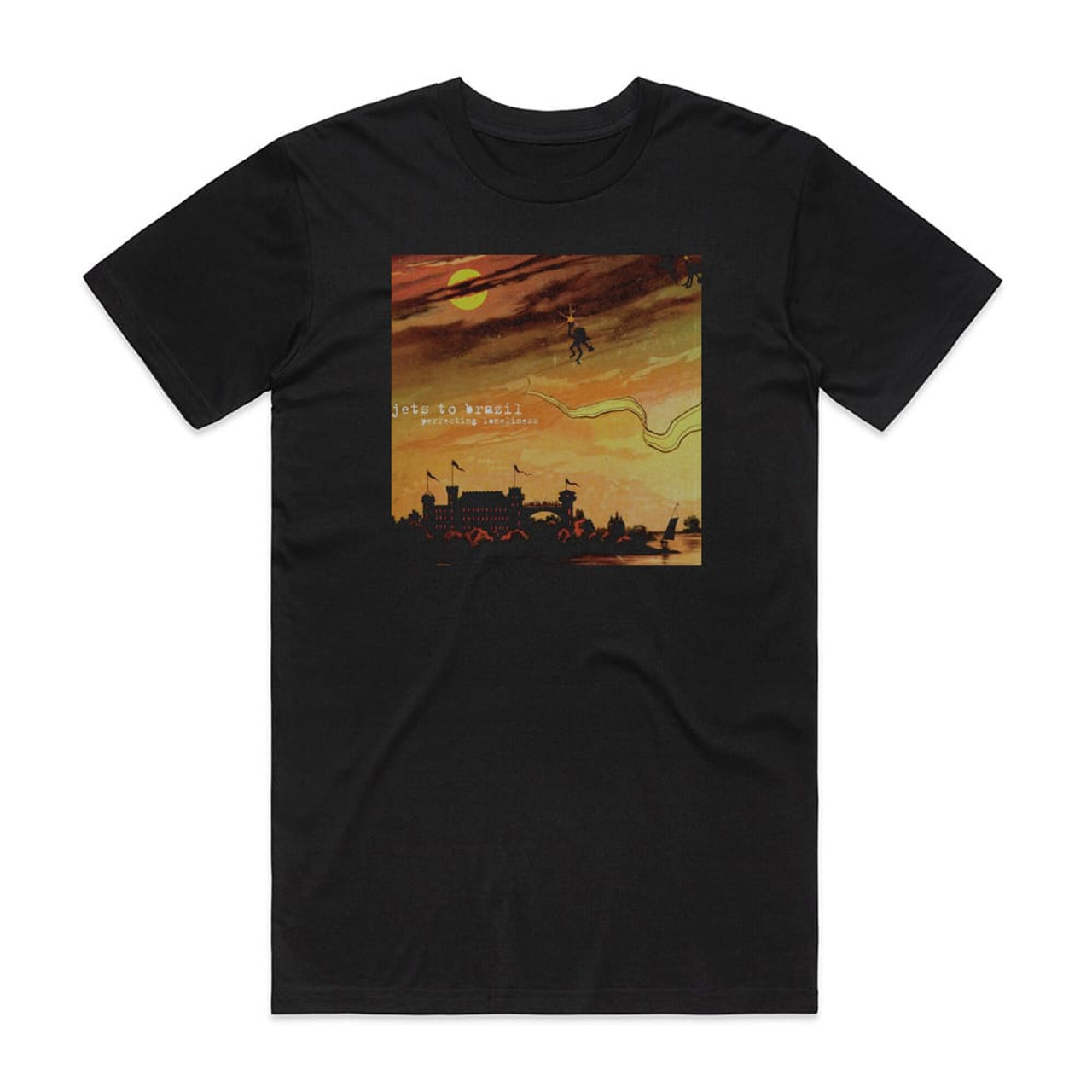 Jets to Brazil Perfecting Loneliness Album Cover T-Shirt Black