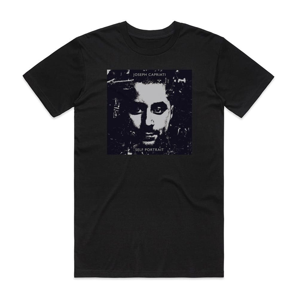 Joseph Capriati Self Portrait Album Cover T-Shirt Black