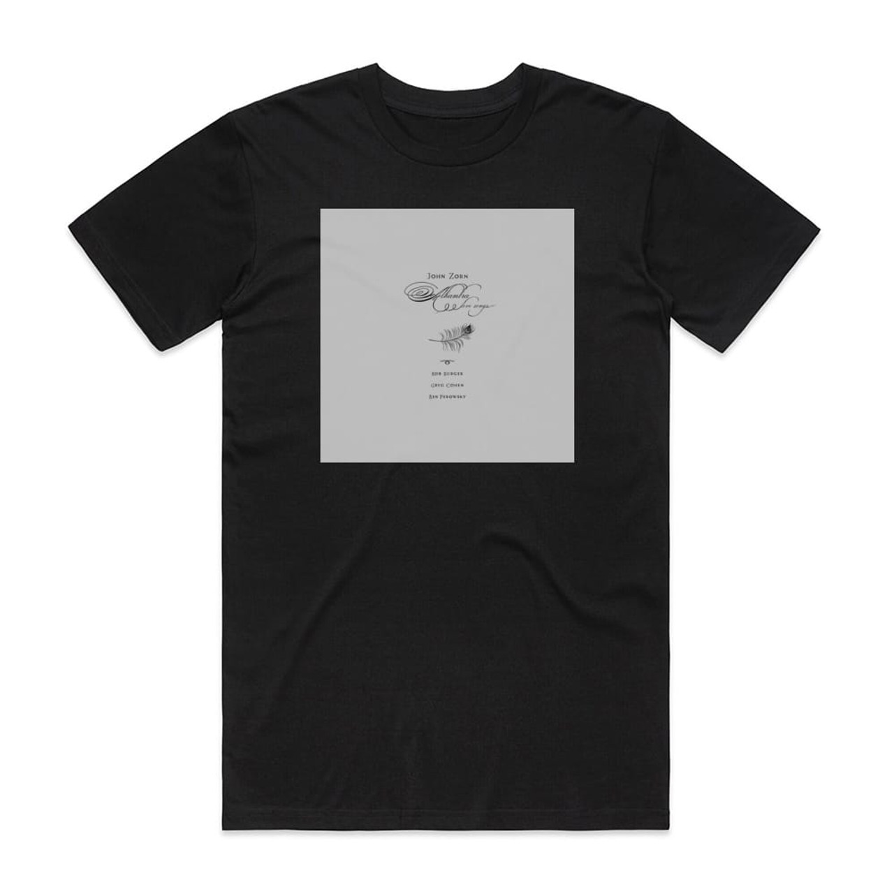 John Zorn Alhambra Love Songs Album Cover T-Shirt Black