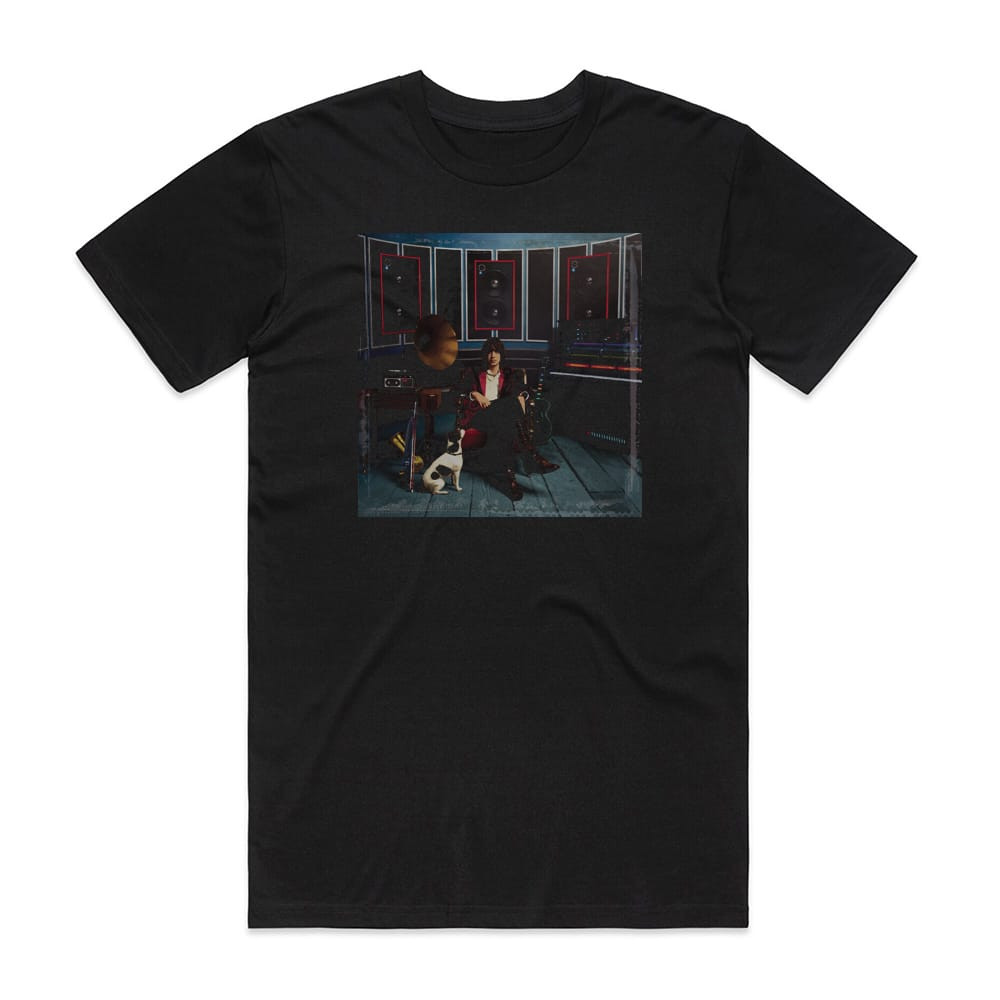 Julian Casablancas Phrazes For The Young Album Cover T-Shirt Black