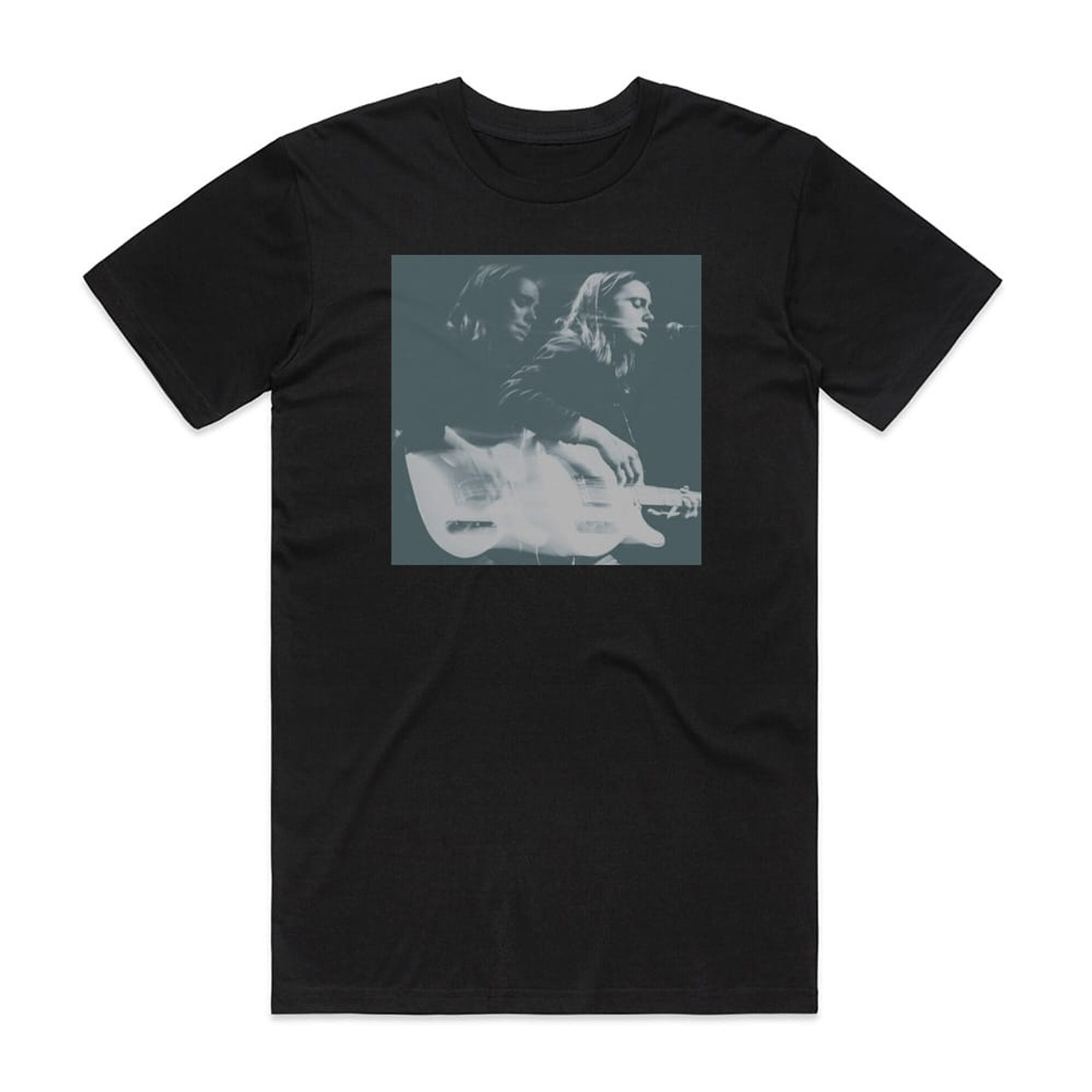 Julien Baker Funeral Pyre Distant Solar System Album Cover T-Shirt Black