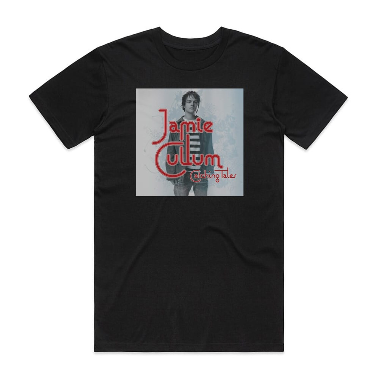 Jamie Cullum Catching Tales Album Cover T-Shirt Black