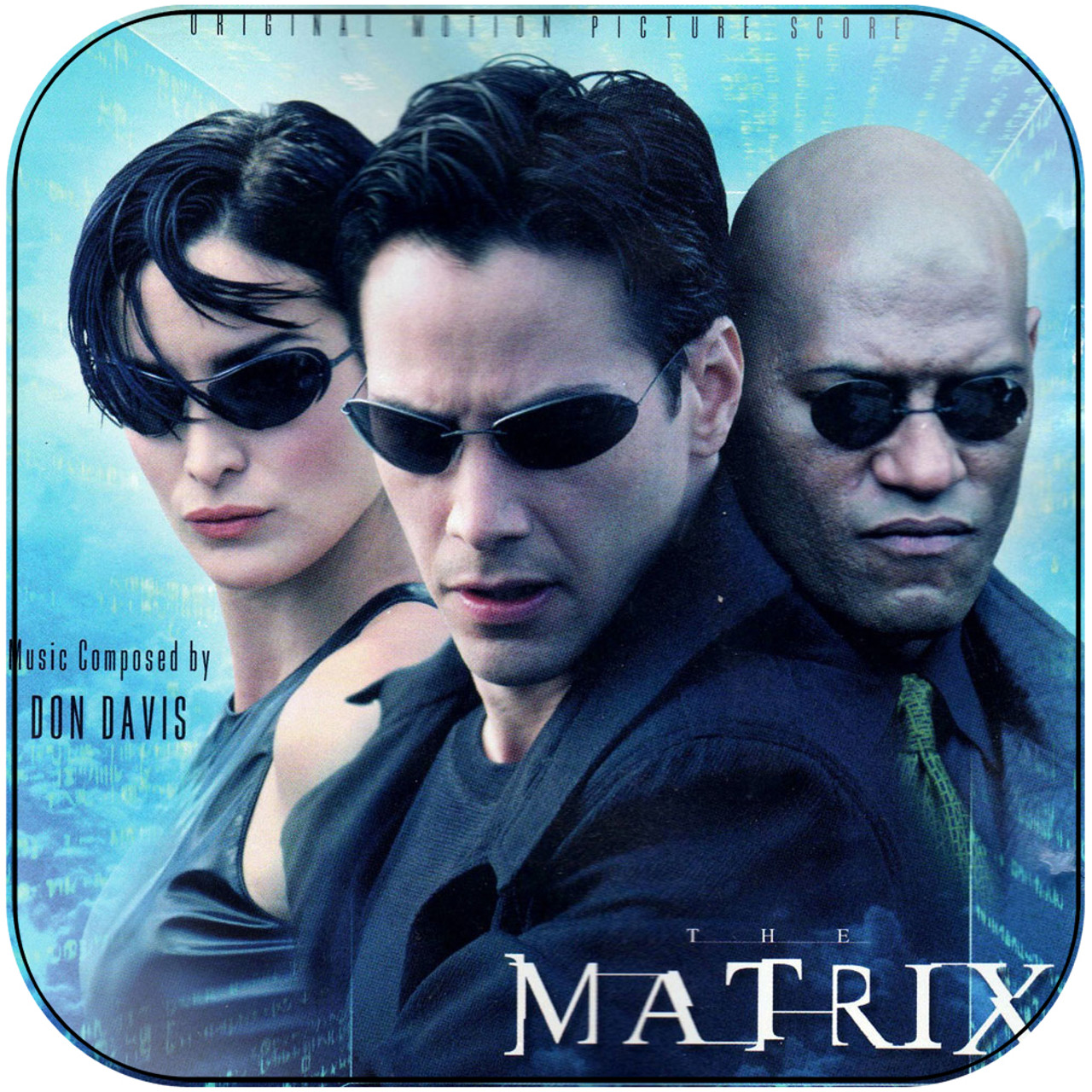 Don Davis The Matrix 1 Album Cover Sticker Don Davis The Matrix 1 Album Cover Sticker