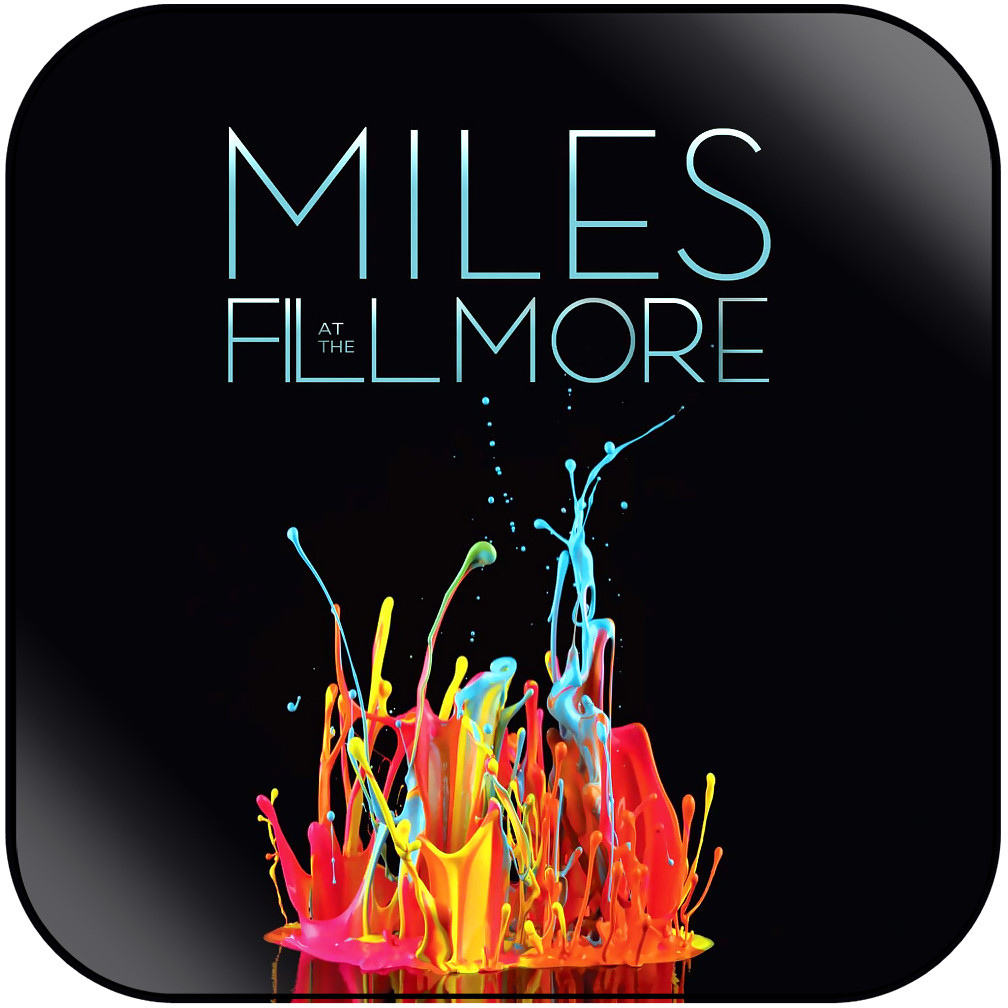 Miles Davis Miles At The Fillmore Album Cover Sticker