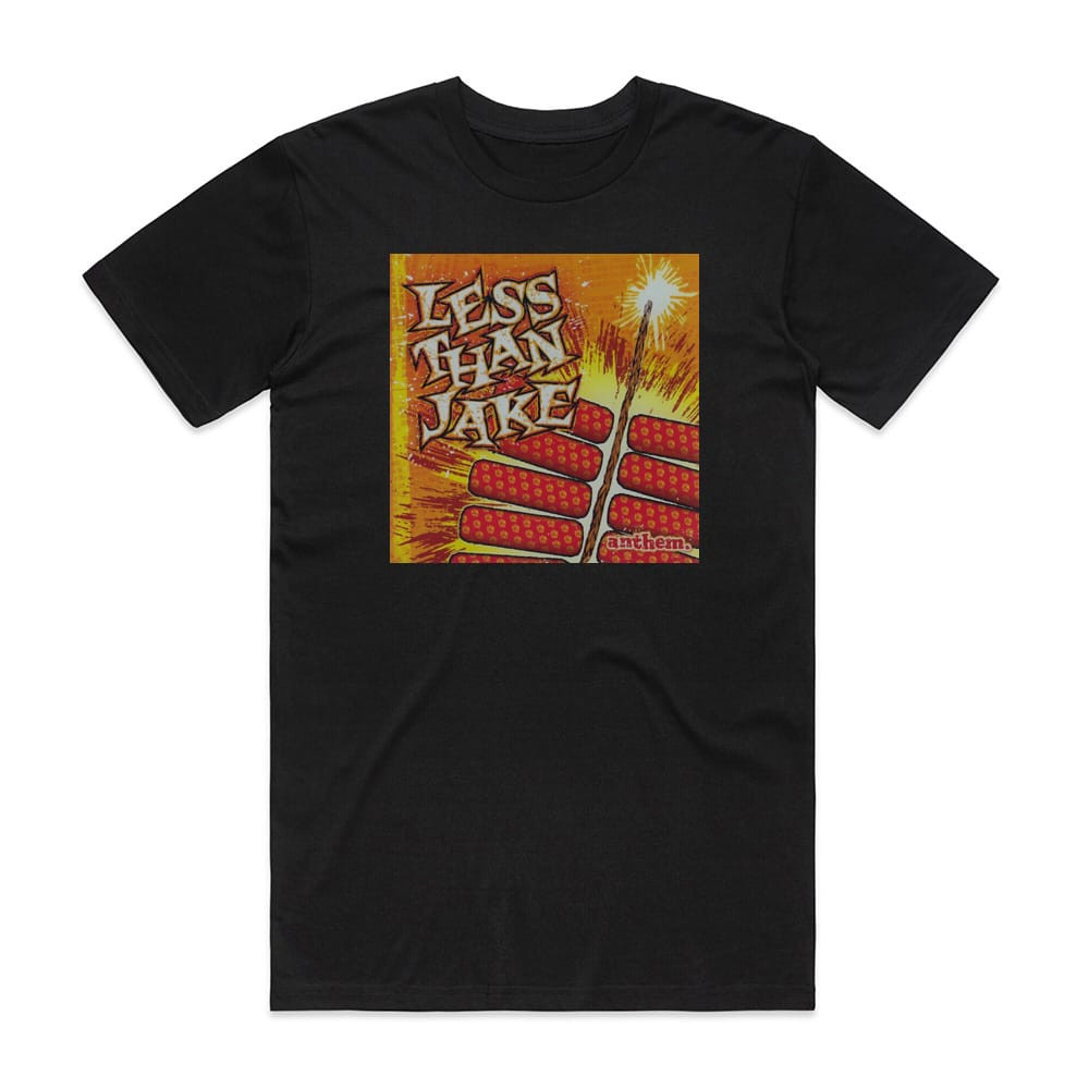 Less Than Jake Anthem Album Cover T-Shirt Black