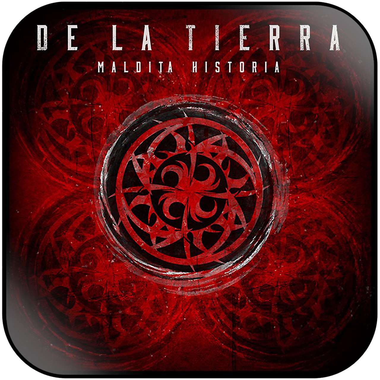 De La Tierra Maldita Historia Album Cover Sticker