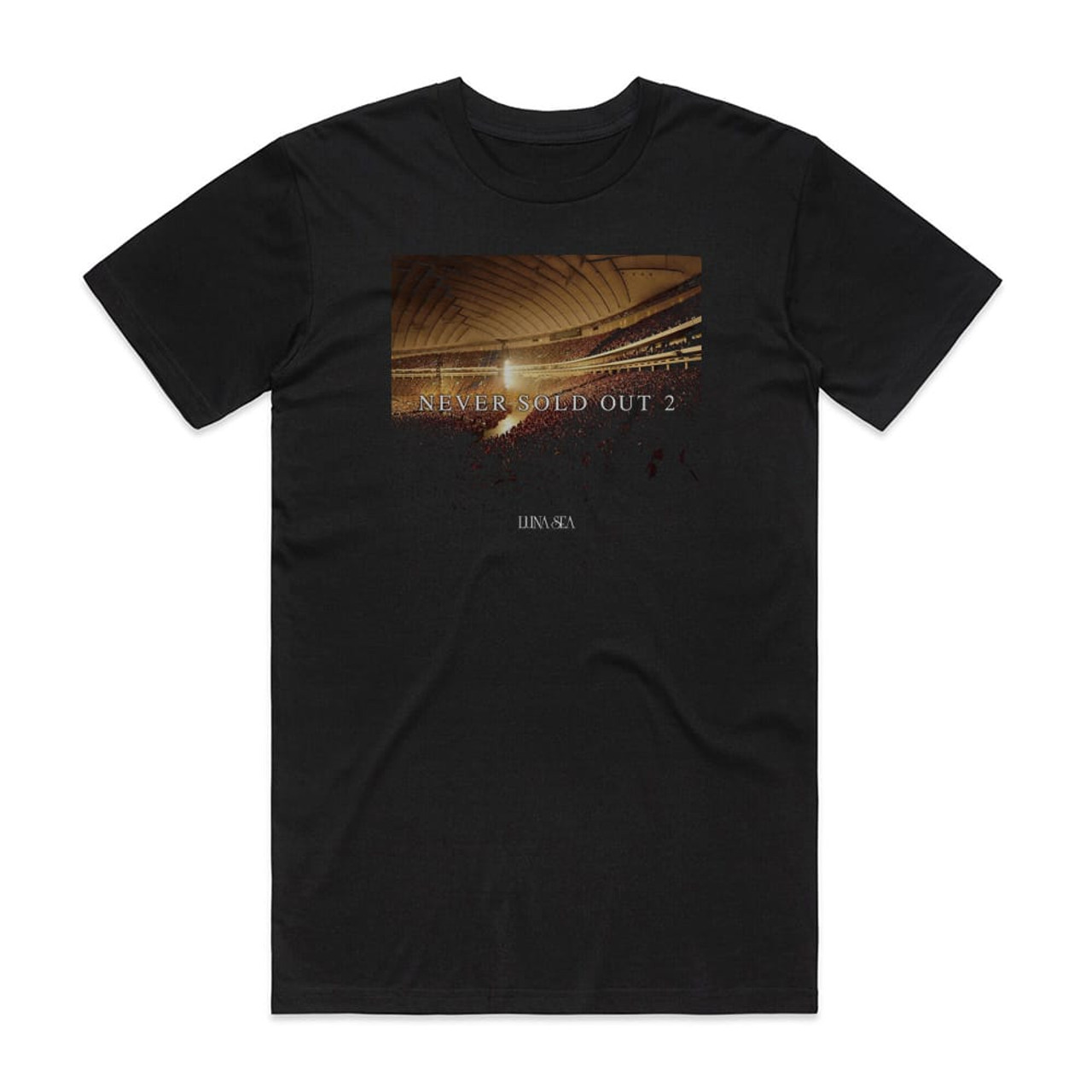 LUNA SEA Never Sold Out 2 Album Cover T-Shirt Black