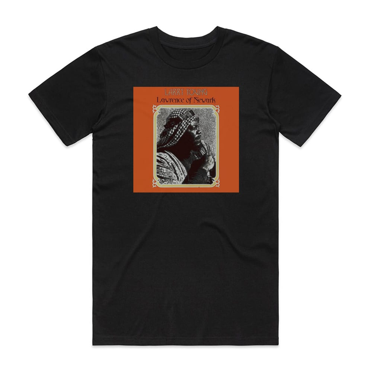 Larry Young Lawrence Of Newark Album Cover T-Shirt Black