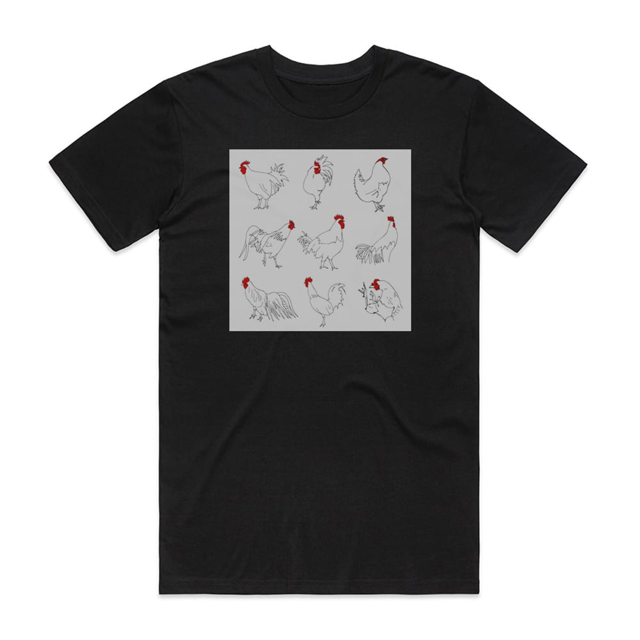 lostage Context Album Cover T-Shirt Black