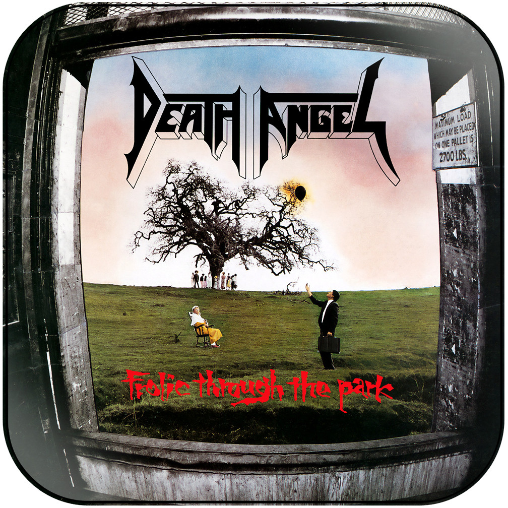 Death Angel Frolic Through The Park Album Cover Sticker