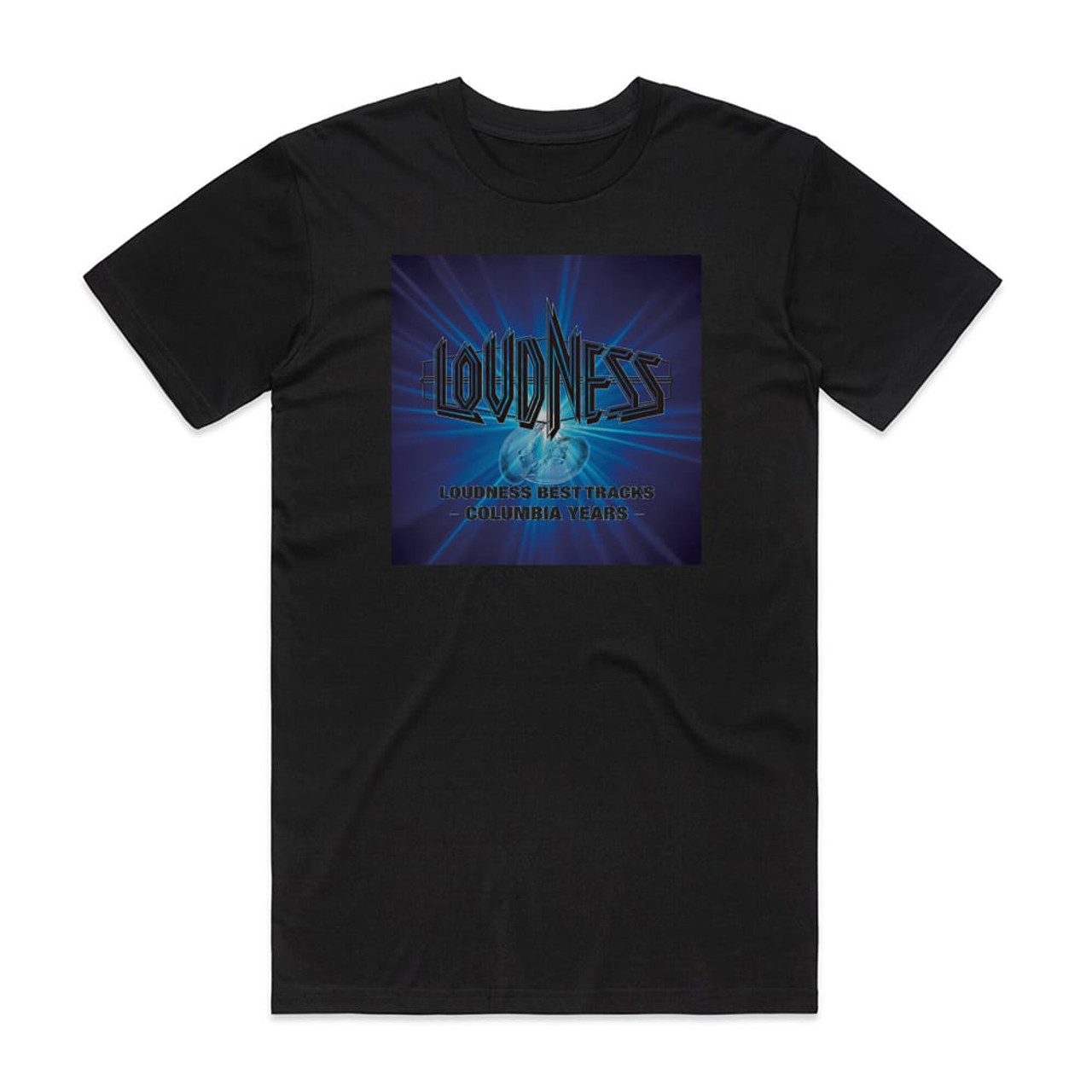 Loudness Best Tracks Columbia Years Album Cover T-Shirt Black