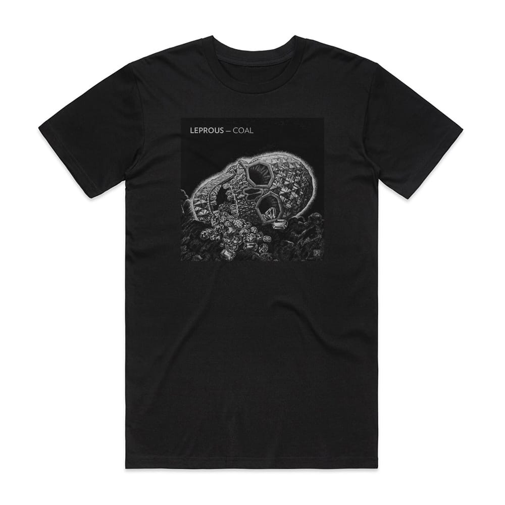 Leprous Coal Album Cover T-Shirt Black