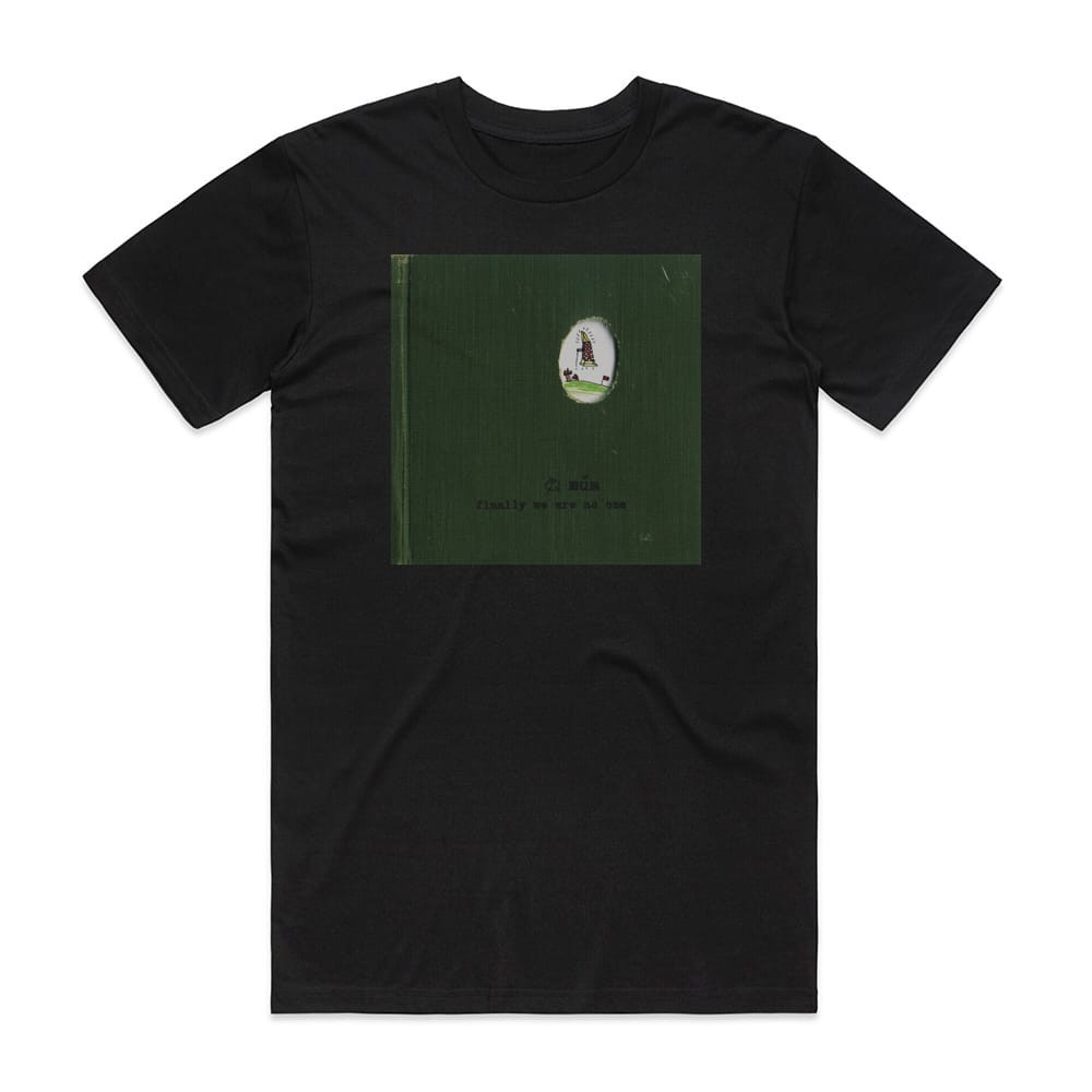 mum Finally We Are No One Album Cover T-Shirt Black