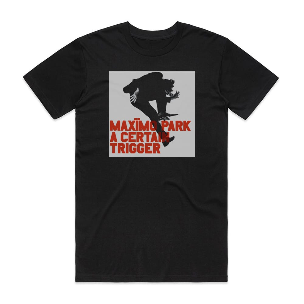 Maximo Park A Certain Trigger Album Cover T-Shirt Black