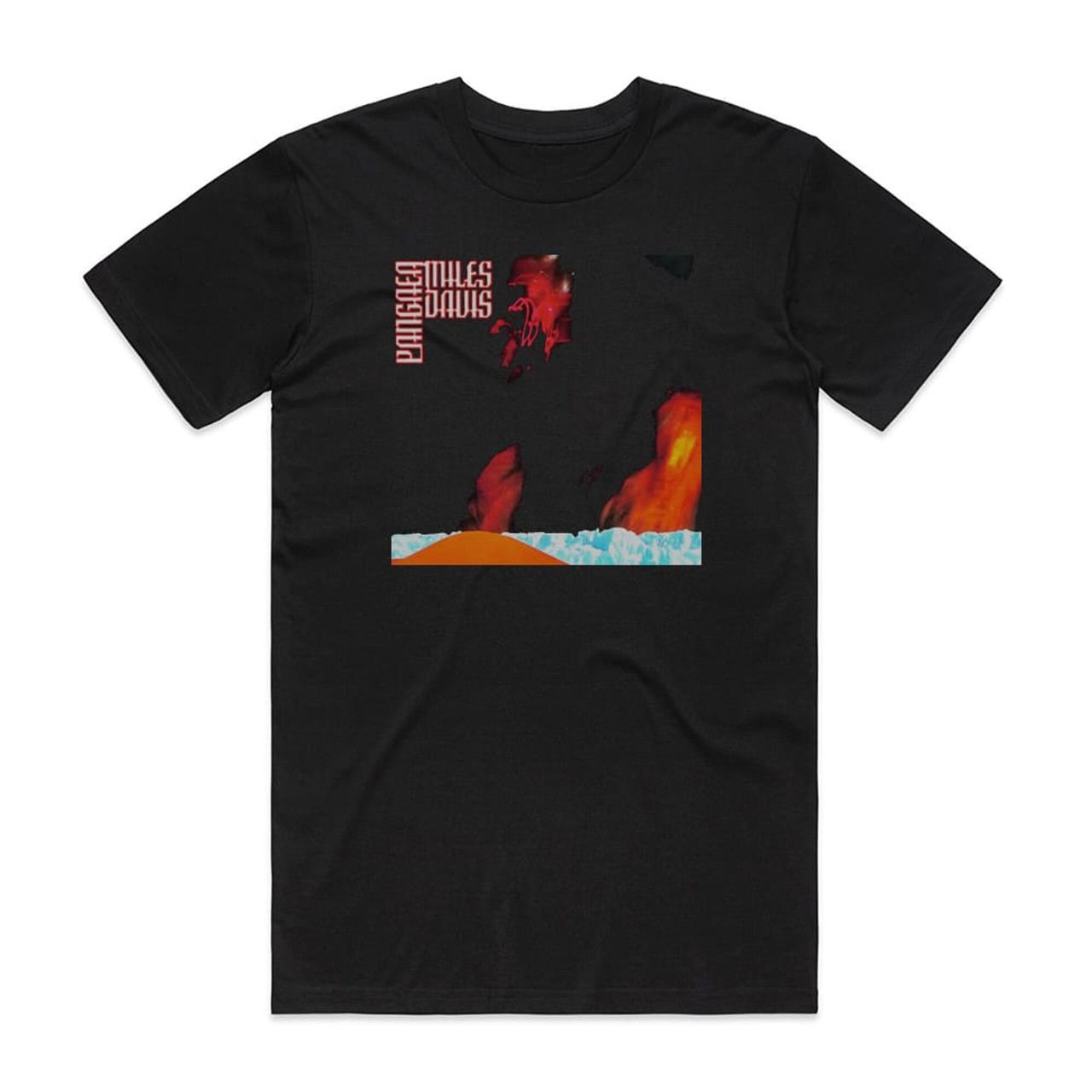 Miles Davis Pangaea Album Cover T-Shirt Black