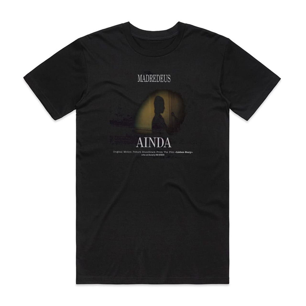 Madredeus Ainda Album Cover T-Shirt Black